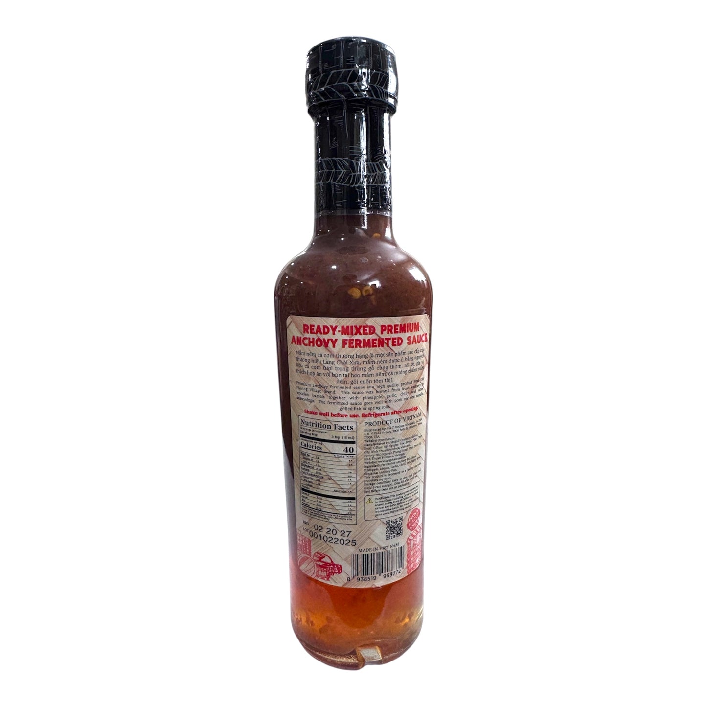 LCX-Premium Anchovy Fermented Sauce/Mam Nem Thuong Hang