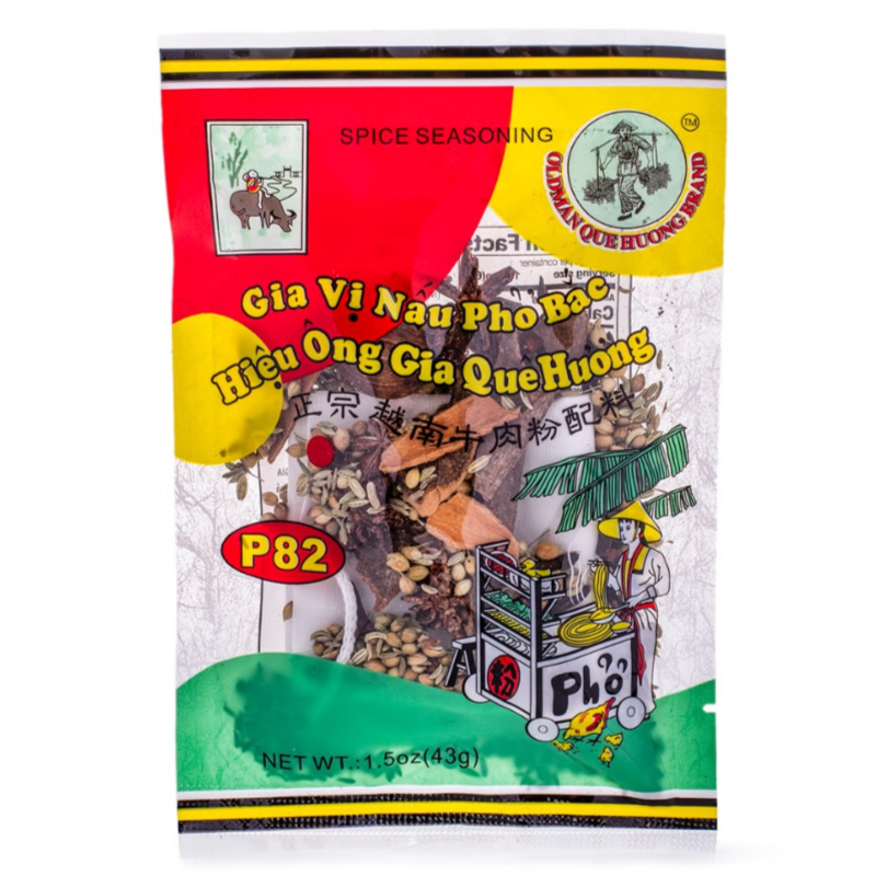 Oldman Que Huong Brand Pho Spice Seasoning (Gia Vị Nấu Phở) - 1.5 oz