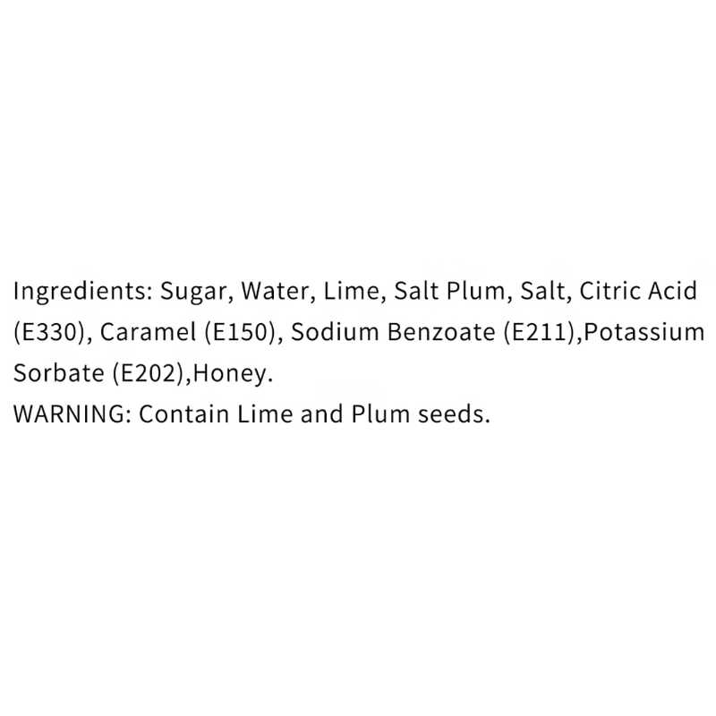 Red Brand Lime Juice with Sour Plum Concentrate Nước Chanh Xí Muội Đặc Biệt - 10 packets