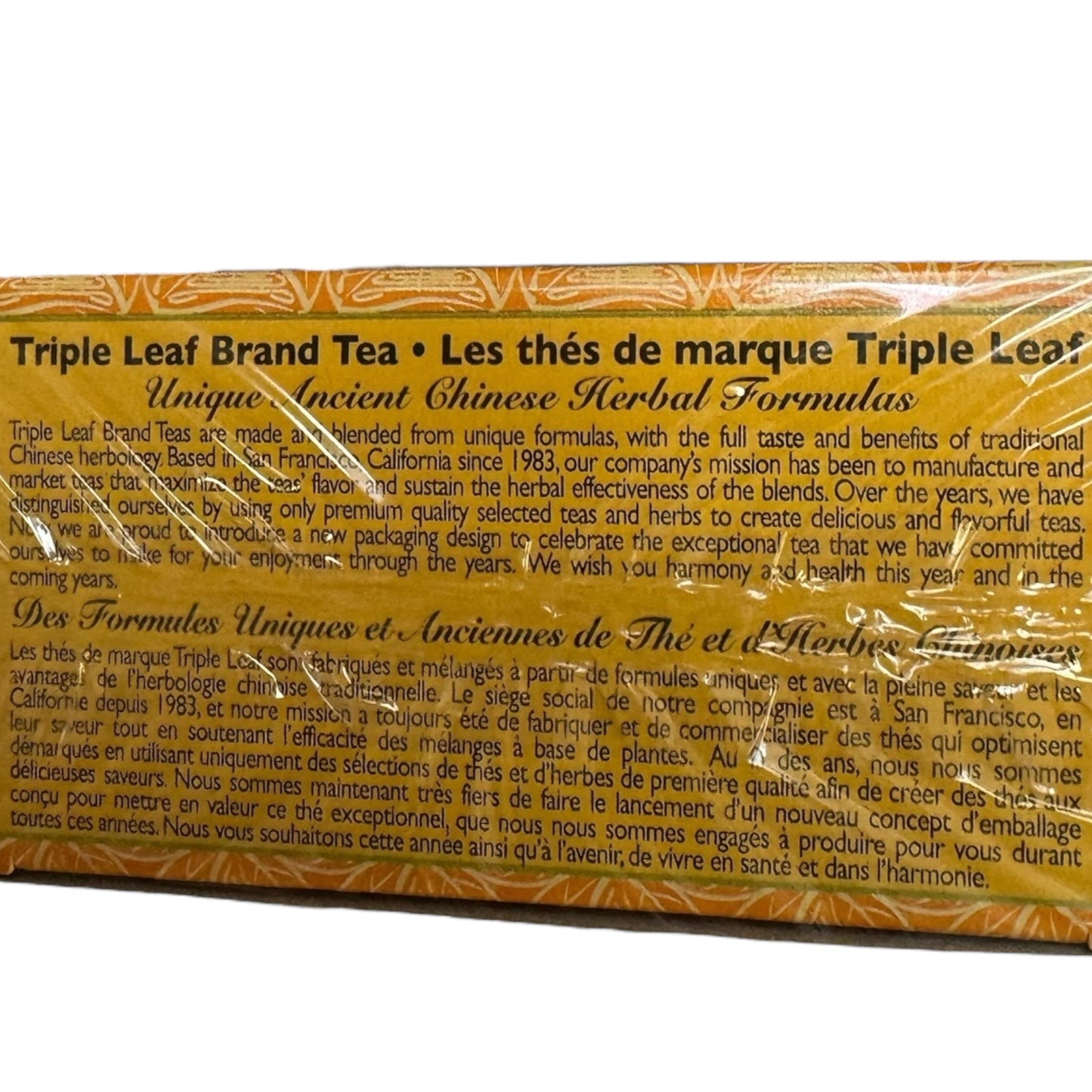 Triple Leaf Brand Slimming Special Herbal Tea Trà Thảo Dược Đặc Biệt Giảm Cân Thương (20 bags)