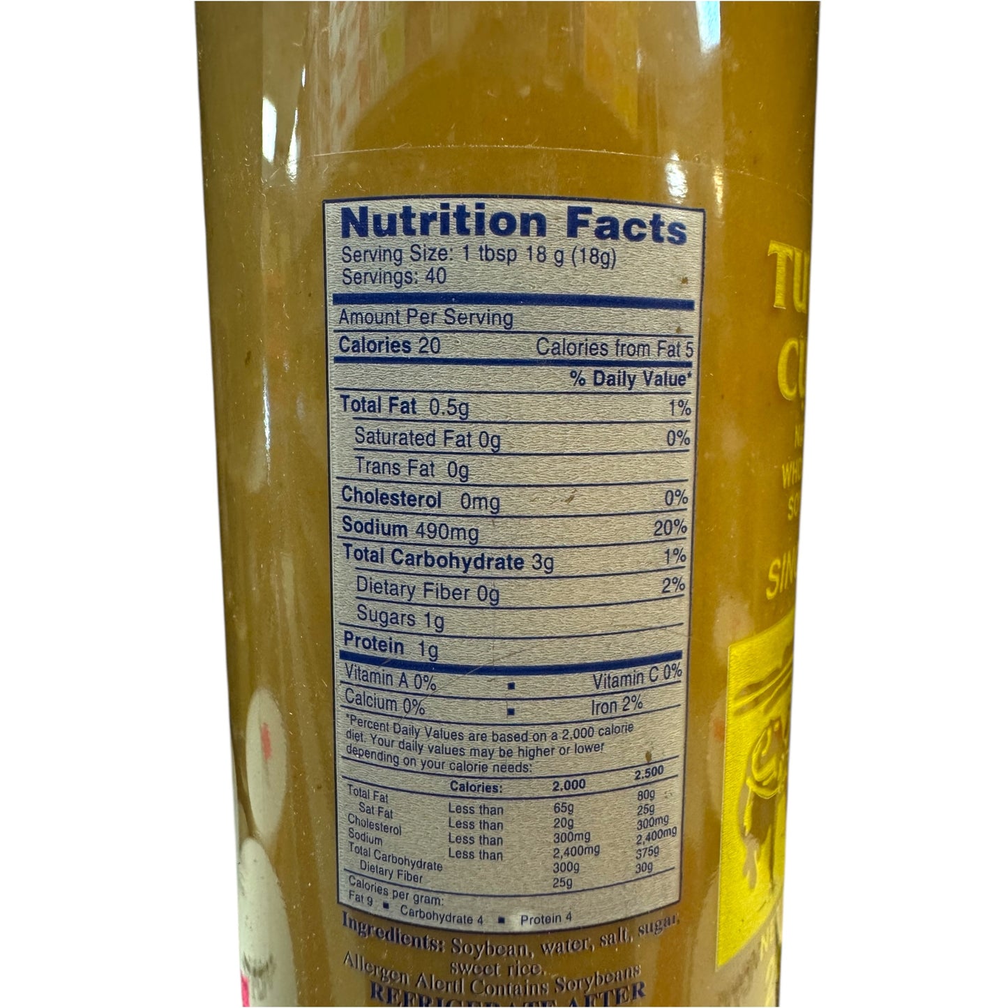 Natural Wholegrain Soysauce - Tương Cự Đà 20 oz (567g)