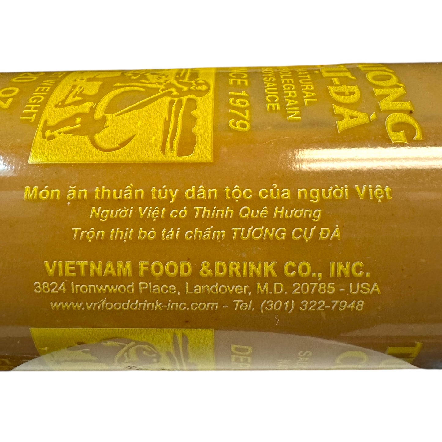 Natural Wholegrain Soysauce - Tương Cự Đà 20 oz (567g)
