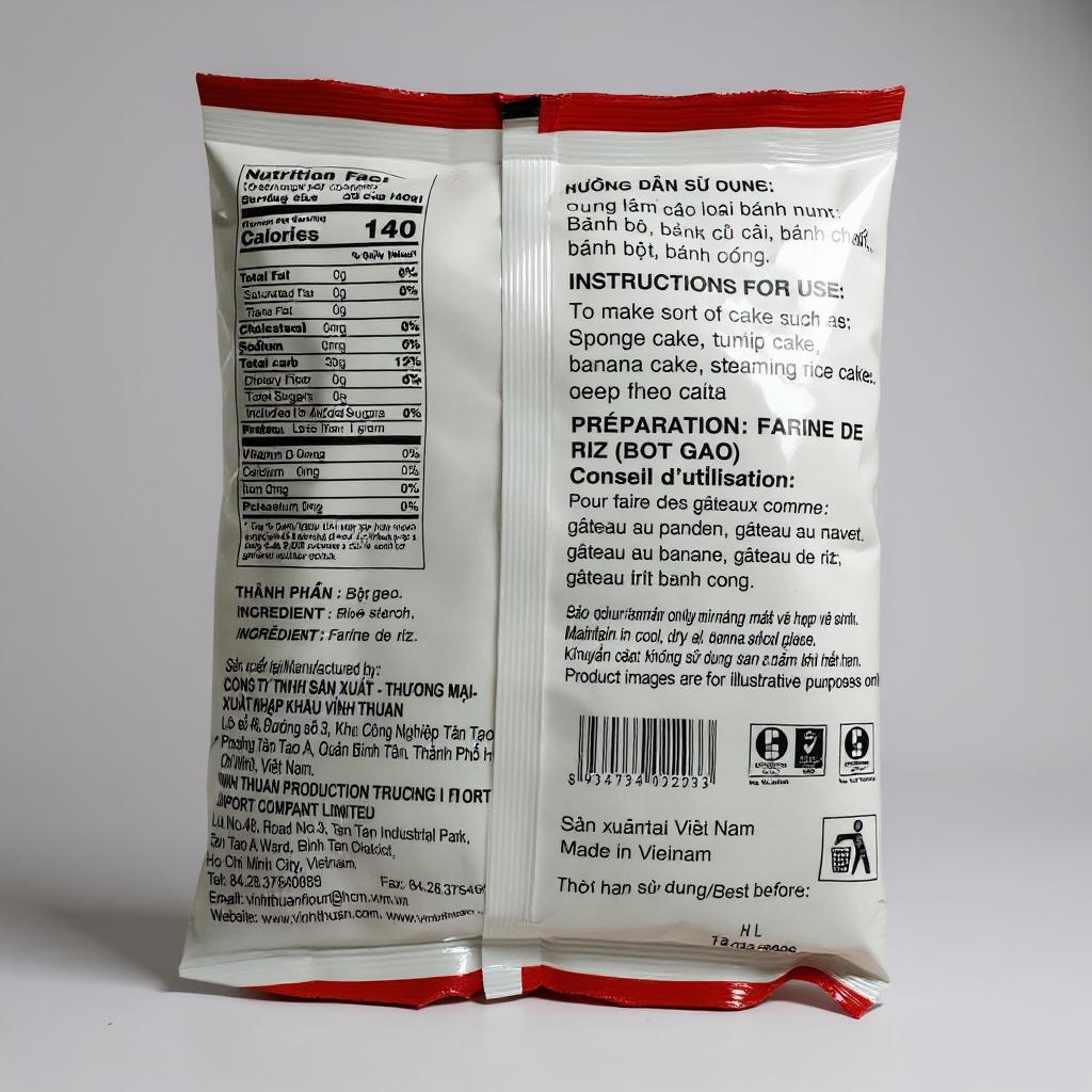 Vinh Thuan Rice Starch (Bột Gạo Vĩnh Thuận) – 14.1 oz (400g)