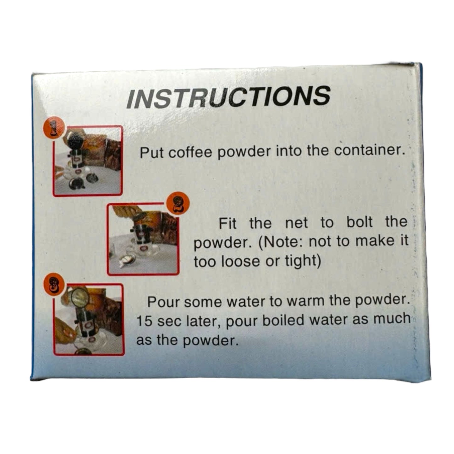 Aluminum Vietnamese Coffee Filter