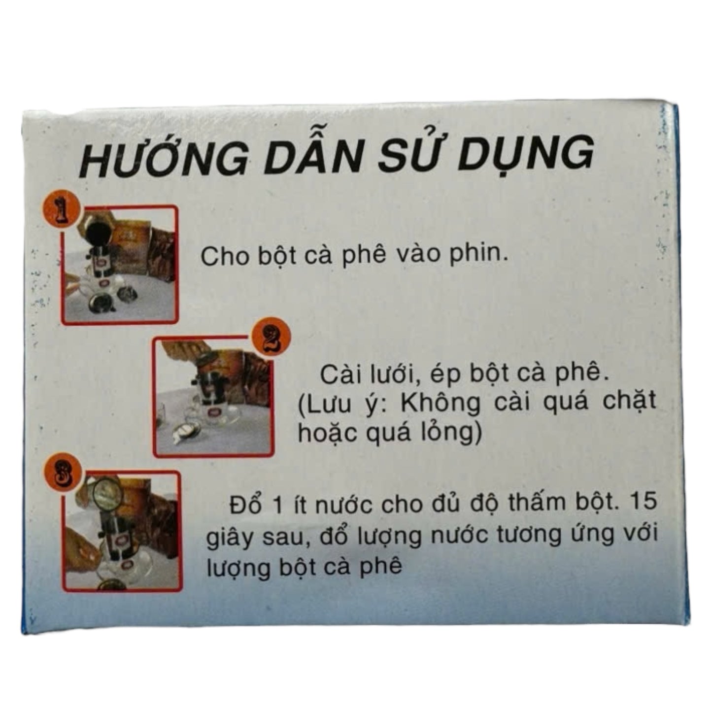 Aluminum Vietnamese Coffee Filter