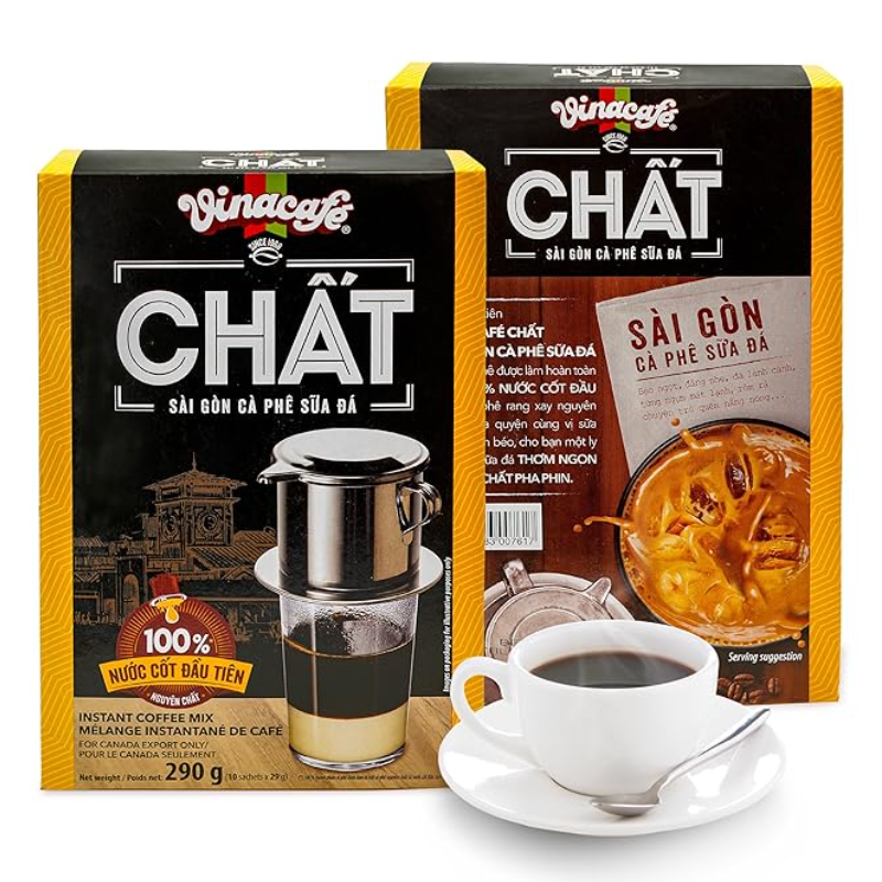 Vinacafe Chất Instant Coffee Mix - 10 packets