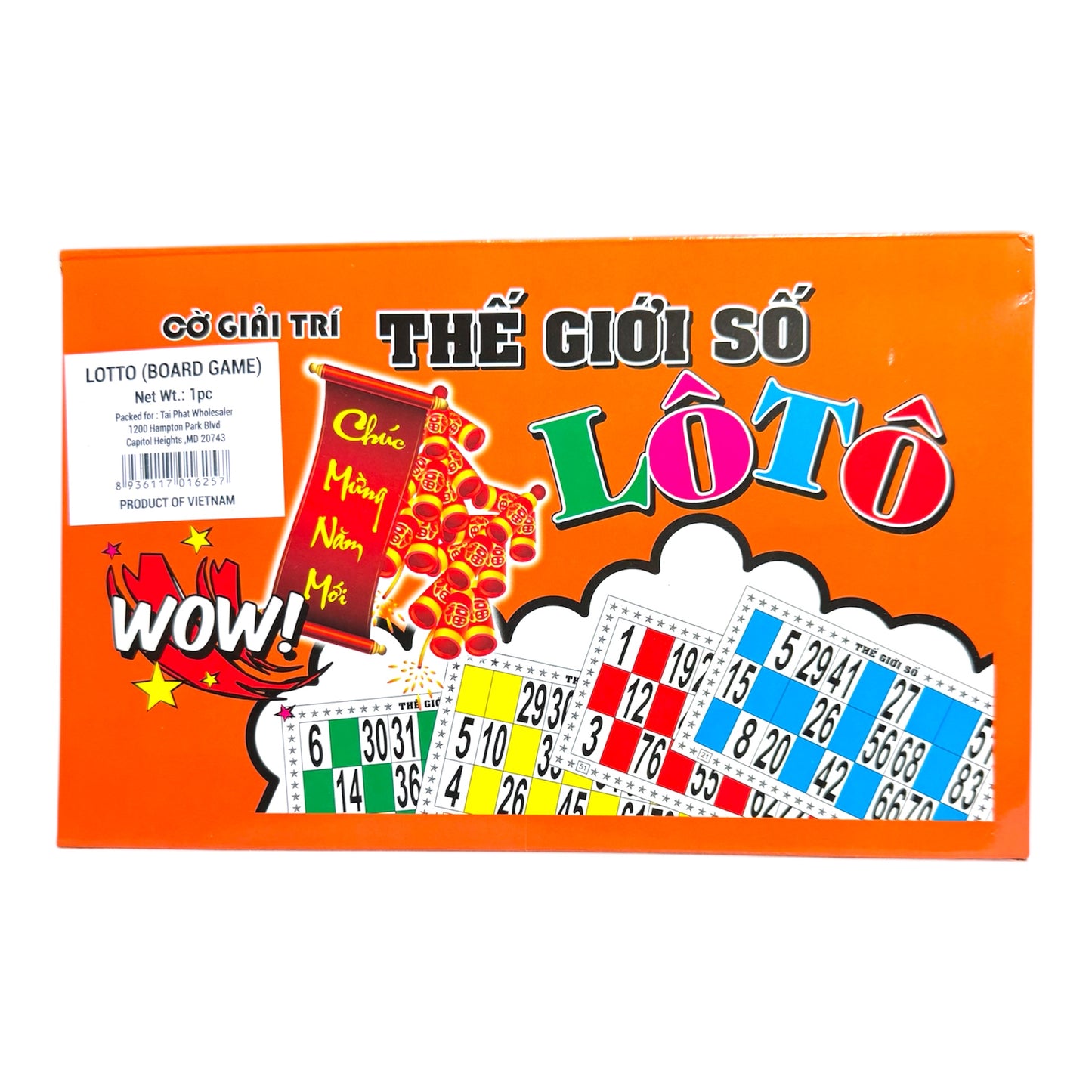 Lotto (Board Game)/Co Giai Tri Lo To - 1 set