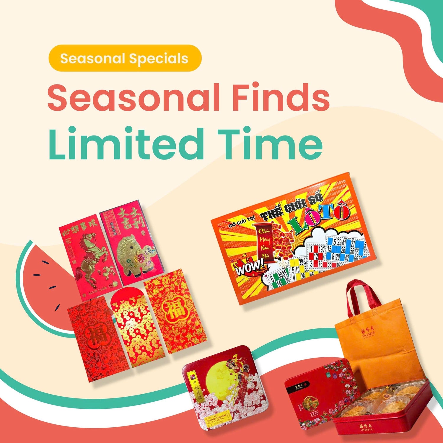 Seasonal Finds- Limited Time