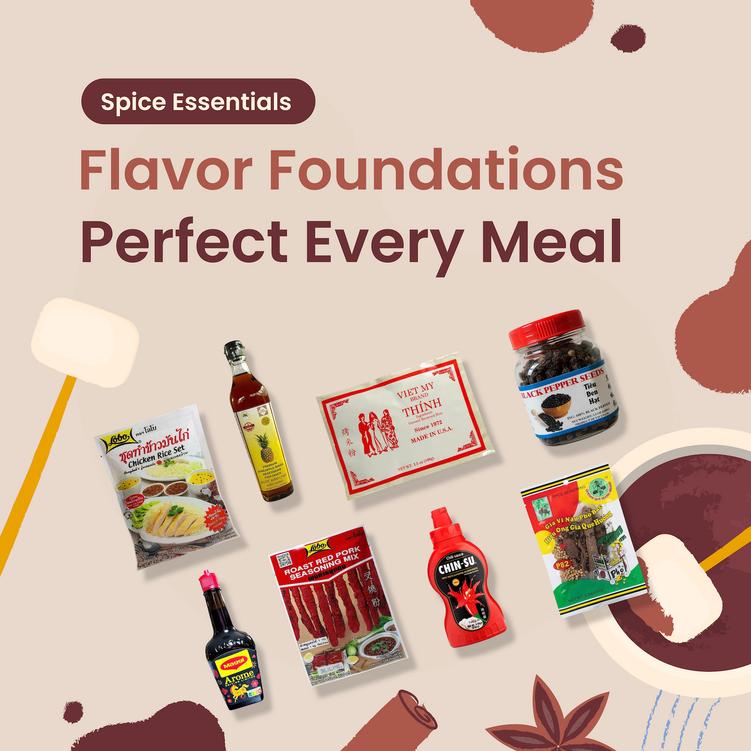 Spices & Seasoning / Gia Vị
