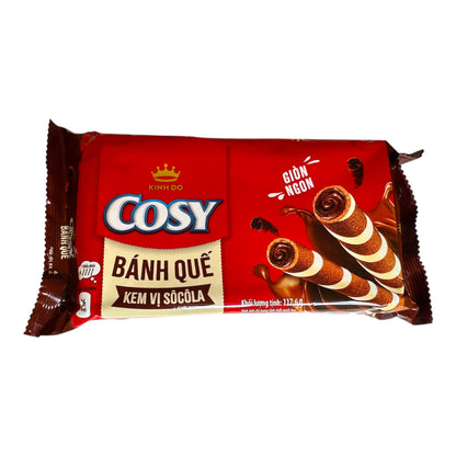 Cosy Chocolate Wafer Rolls Banh Que