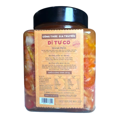 Papaya Salad with Pickled Shrimp/Mam Tep Di Tu Co - 1kg