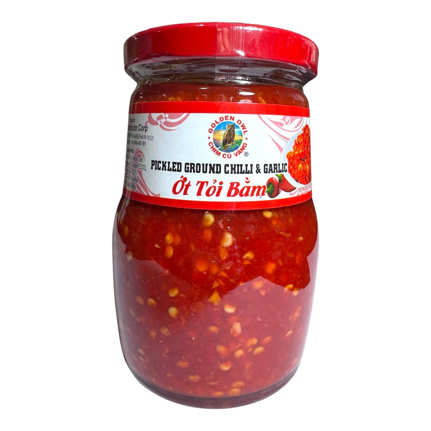 Pickled Ground Chilli & Garlic - Ot Toi Bam - 12.3 Oz (350g)