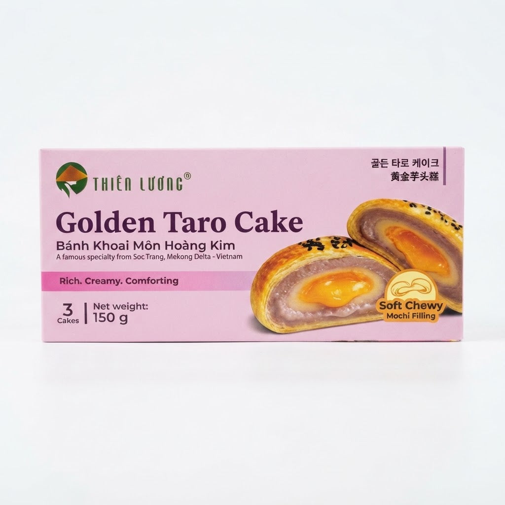 Thien Luong Golden Taro Cake Mochi