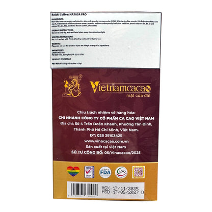 [Vietnamcacao] NASASA PRO Reishi Mushroom Coffee