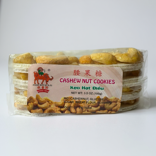 Asian Boy Cashew Nut Cookies | Kẹo hạt điều 100g (3.5 oz)