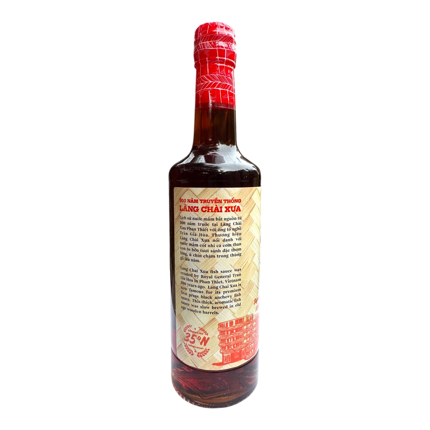 Làng Chài Xưa Fish Sauce/Nuoc Mam Lang Chai Xua - 16.9 fl. oz (500 ml)