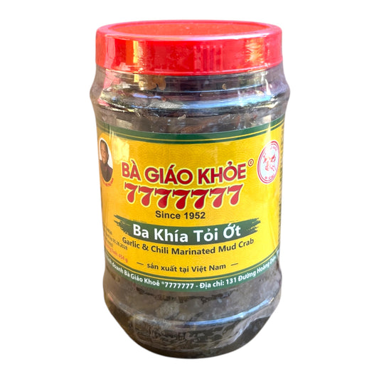 [BGK] Garlic & Chili Marinated Mud Crab Ba Khia Toi Ot - 454g