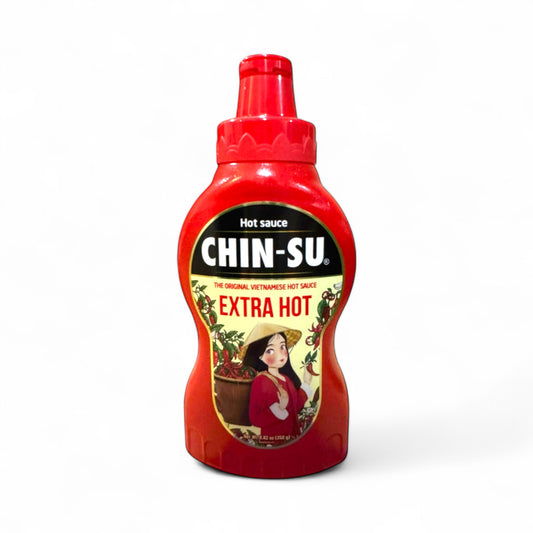 CHIN-SU Extra Hot Sauce (Tương ớt Chinsu cay đặc biệt) – 8.32 oz