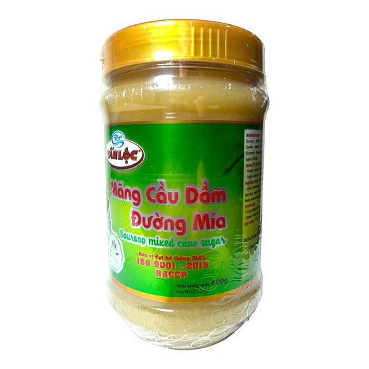 Soursop Mixed Cane Sugar/Mang Cau Dam Duong Mia 21.2 oz (600g)