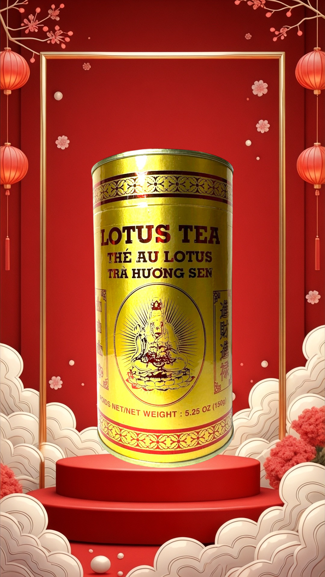 Traditional Tea Combo (Jasmine Tea & Lotus Tea)/Combo Tra Truyen Thong (Huong Lai & Huong Sen)
