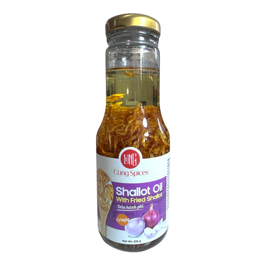 [Cung Spices] Shallot Oil with Fried Shallot - Dau Hanh Phi