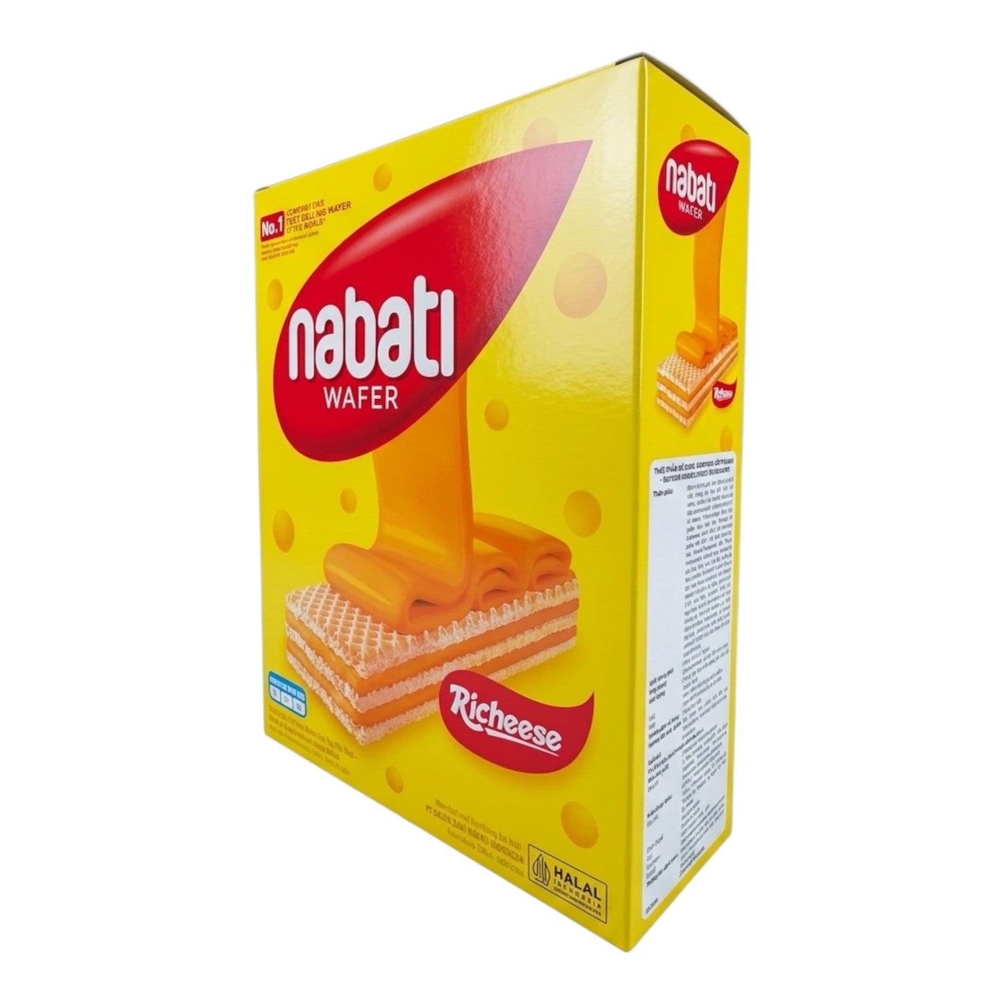 Richeese Nabati Cheese Cream Wafer/Banh Kem Xop Pho Mai