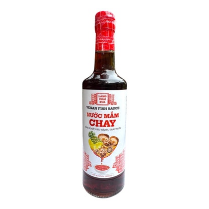 Làng Chài Xưa Vegan Fish Sauce/Nuoc Mam Chay Lang Chay Xua - 16.9 fl. oz (500 ml)