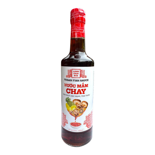 Làng Chài Xưa Vegan Fish Sauce/Nuoc Mam Chay Lang Chay Xua - 16.9 fl. oz (500 ml)