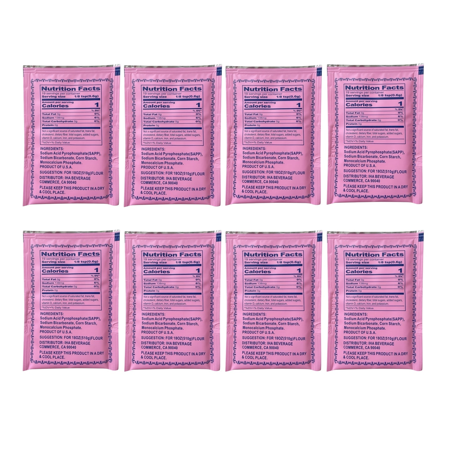 IHA Baking Powder/Bot Noi (Combo 8 bags)