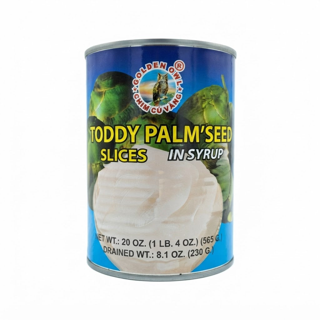 Toddy Palm Seed Slices in Syrup/Thot Not Cat Lat Ngam Siro – 20 oz
