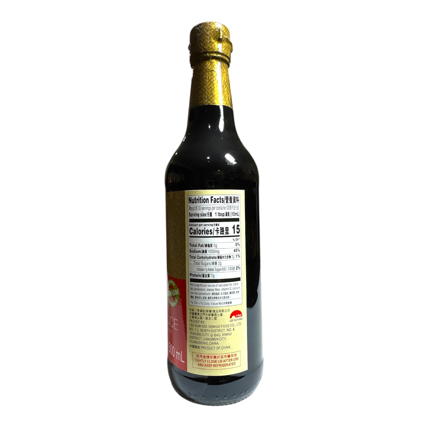 Lee Kum Kee-Premium Soy Sauce/Nuoc Tuong Thuong Hang 16.9 oz