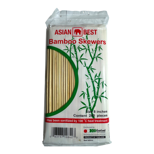 Bamboo Skewers/Que Xien 200 pieces (8 inches)