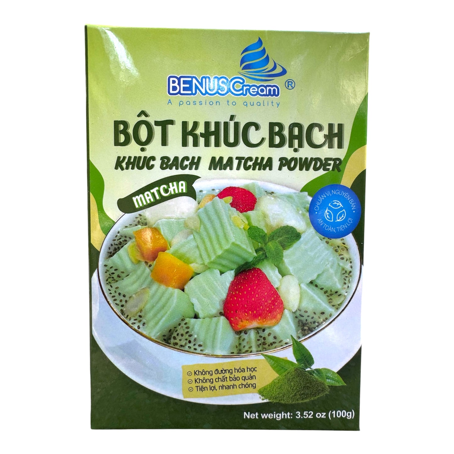 [BenusCream] Khuc Bach Matcha Powder/Bot Khuc Bach Matcha