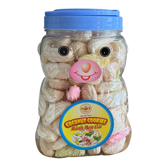 Golden Koi's Coconut Cookies / Banh Men Gao (12oz/340g)