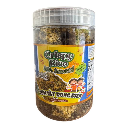 Caravelle Crispy Rice with Seaweed (200g/7 oz) - Com Say Rong Bien
