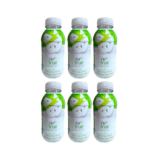 TH's true JUICE milk Natural Soursop/Sua Mang Cau - Combo 6 Packs