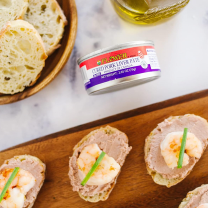 Flower Cured Pork Liver Pâté/Pate Gan Heo - 2.65 oz (75g)
