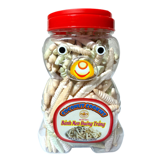 Coconut Cookies/Banh Men Duong Trang - 10 OZ (285g)