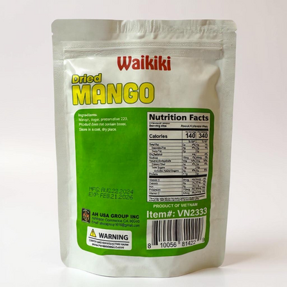 Waikiki Dried Mango Xoài Sấy- 3.53 oz