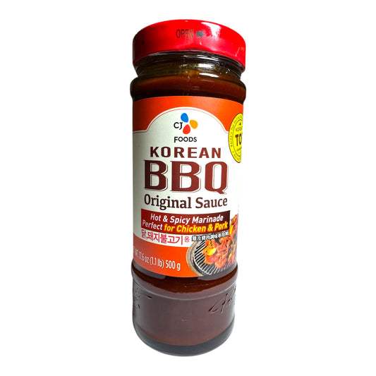 Korean BBQ Original Sauce - Hot & Spicy Marinade for Chicken & Pork/Sot BBQ Han Quoc Uop Thit Ga va Heo
