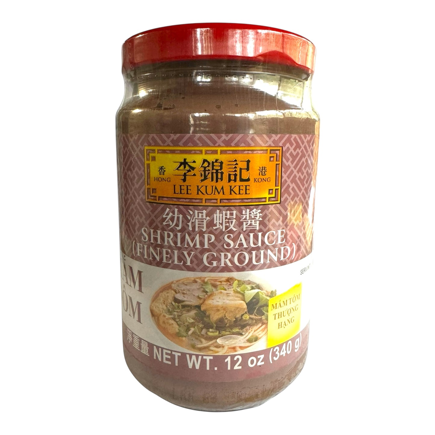 Lee Kum Kee Finely Ground Shrimp Sauce Mam Tom Thuong Hang (large 12 oz-340g)