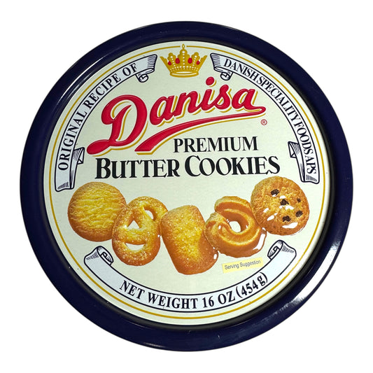 Danisa - Premium Butter Cookies/Banh Quy Bo Cao Cap 16 Oz (454g)