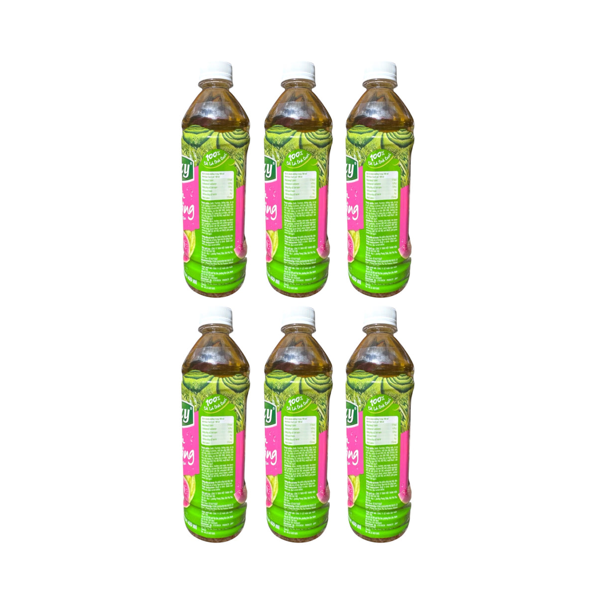 [Cozy] Pink Guava Tea/Tra Oi Hong - Pack of 6 (6x455ml)