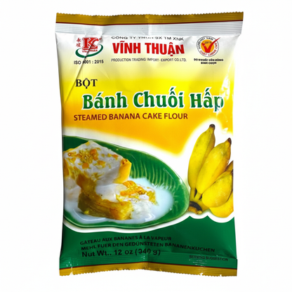 Vinh Thuan-Steamed Banana Cake Flour/Bot Banh Chuoi Hap 12oz (340g)