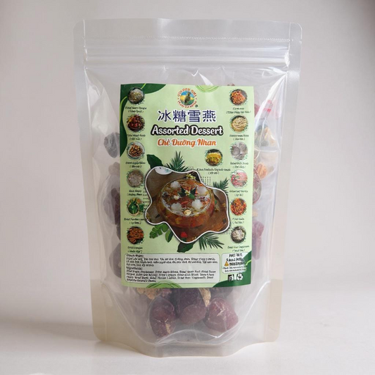 Golden Owl Brand - Assorted Dessert (Che Duong Nhan) 400g (14 oz)