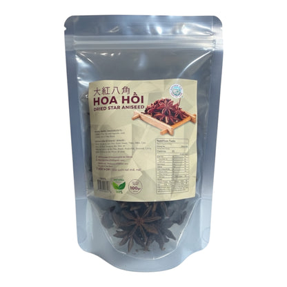 Dried Star Aniseed/Hoa Hoi - 100g (3.5oz)