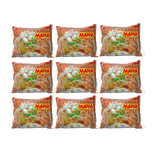 MAMA Oriental Style Instant Noodles (Chan Tom Yum) - Combo 9 pack x 55g