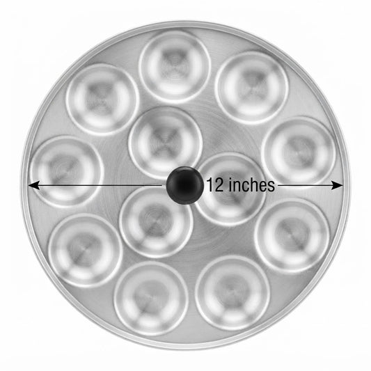Stainless Steel Mold For Vietnamese Steamed Cake - 12 inch