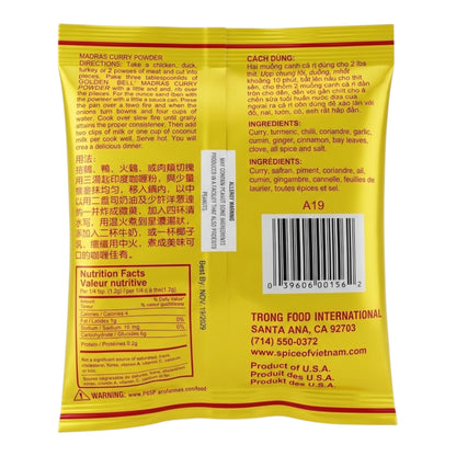 Kim Tu Thap - Madras Curry Powder/Ca Ri Ni An Do - 4 Oz