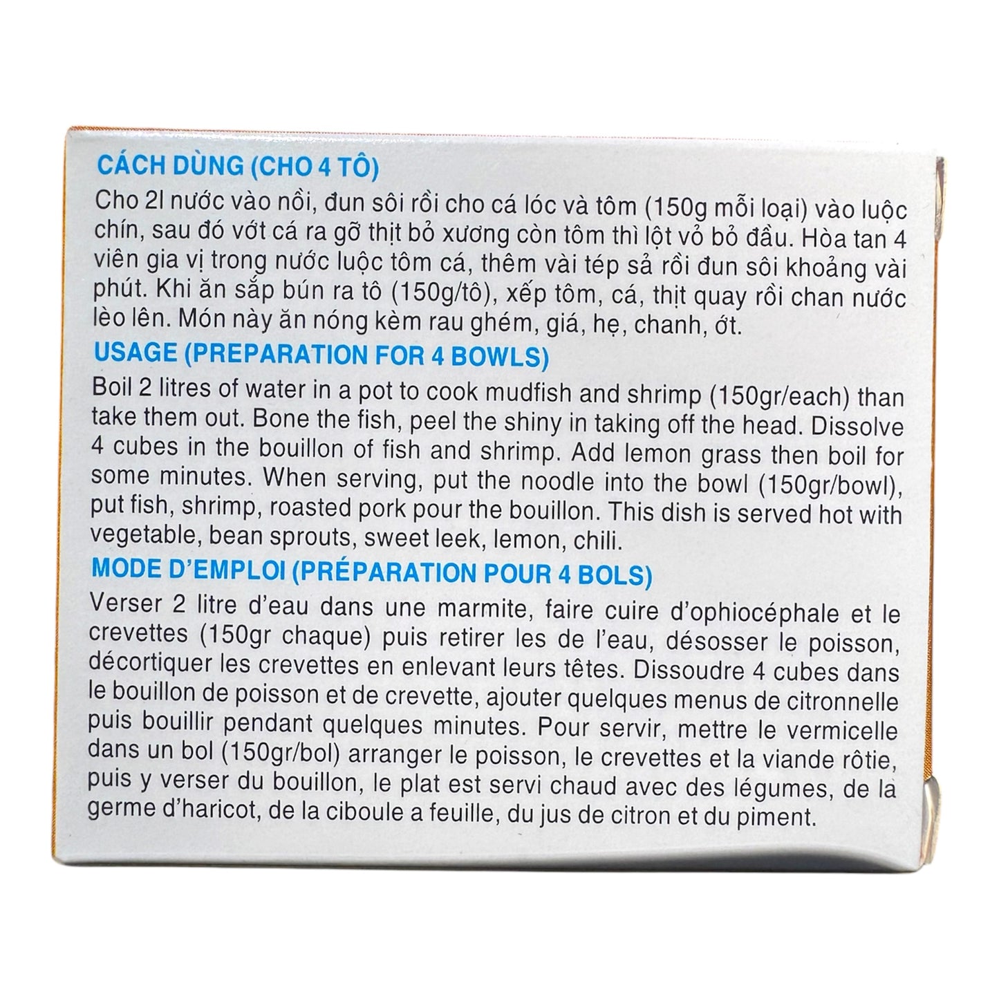 Bao Long - Bun Mam Soup Seasoning